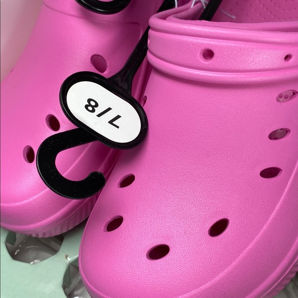 Kids Pink Clogs - Picture 2 of 3